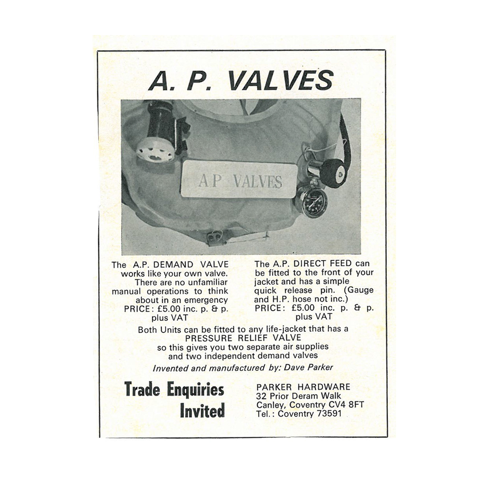 AP Diving Innovation Timeline Patents & World 1sts