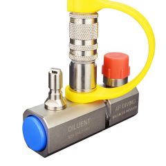 Single Diluent Inflator with ADV Shutoff Valve (for BMCL)
