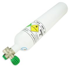 3-Liter-Sauerstoffflasche + M26 (EU) Rebreather-Ventil